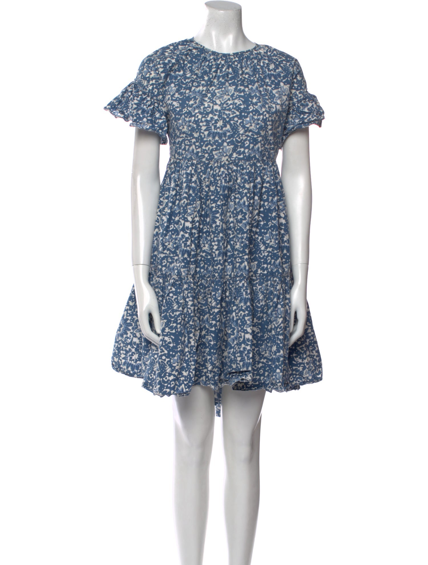 Ulla Johnson Floral Print Mini Dress