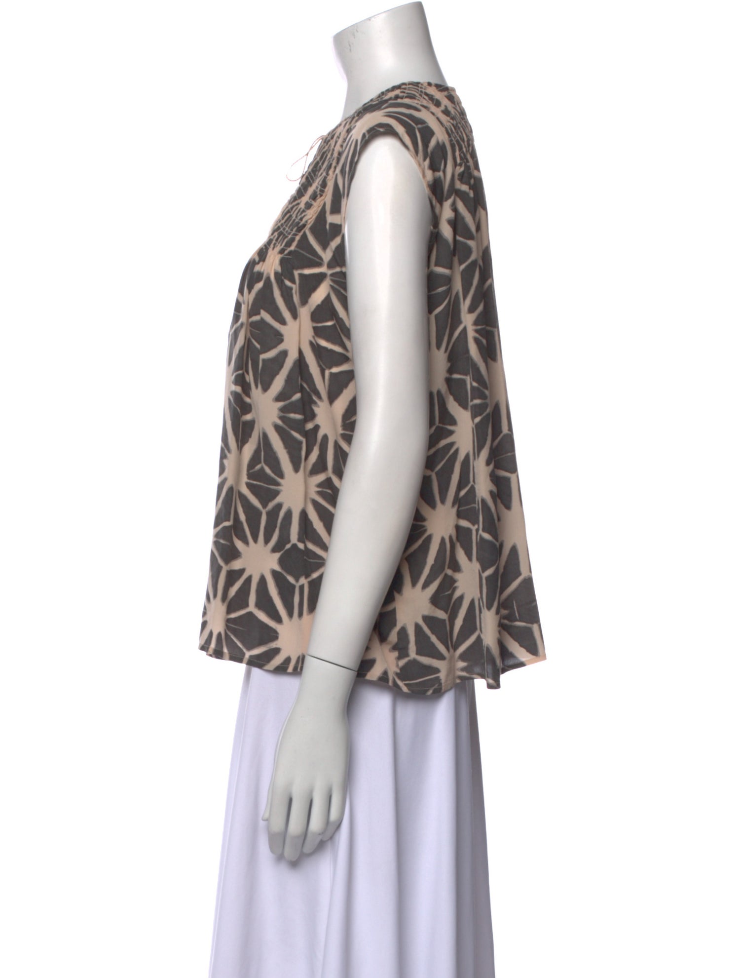 Ulla Johnson Silk Printed Top