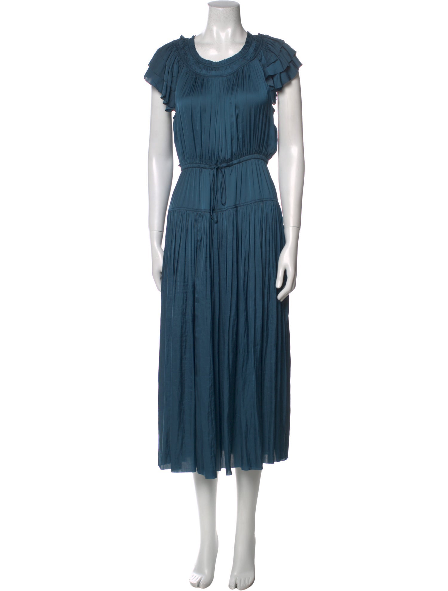 Ulla Johnson Crew Neck Long Dress