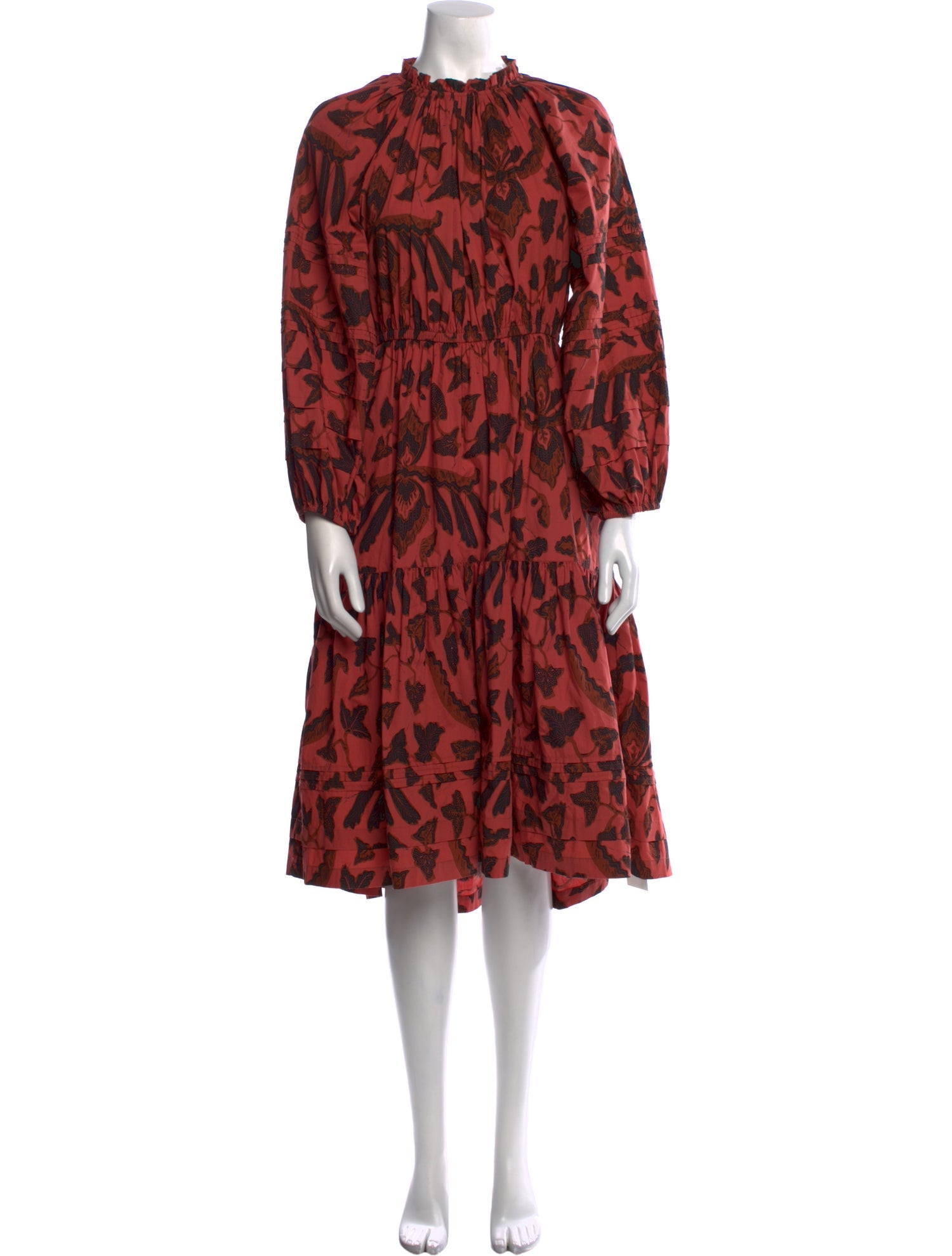Ulla Johnson Printed Midi Length Dress