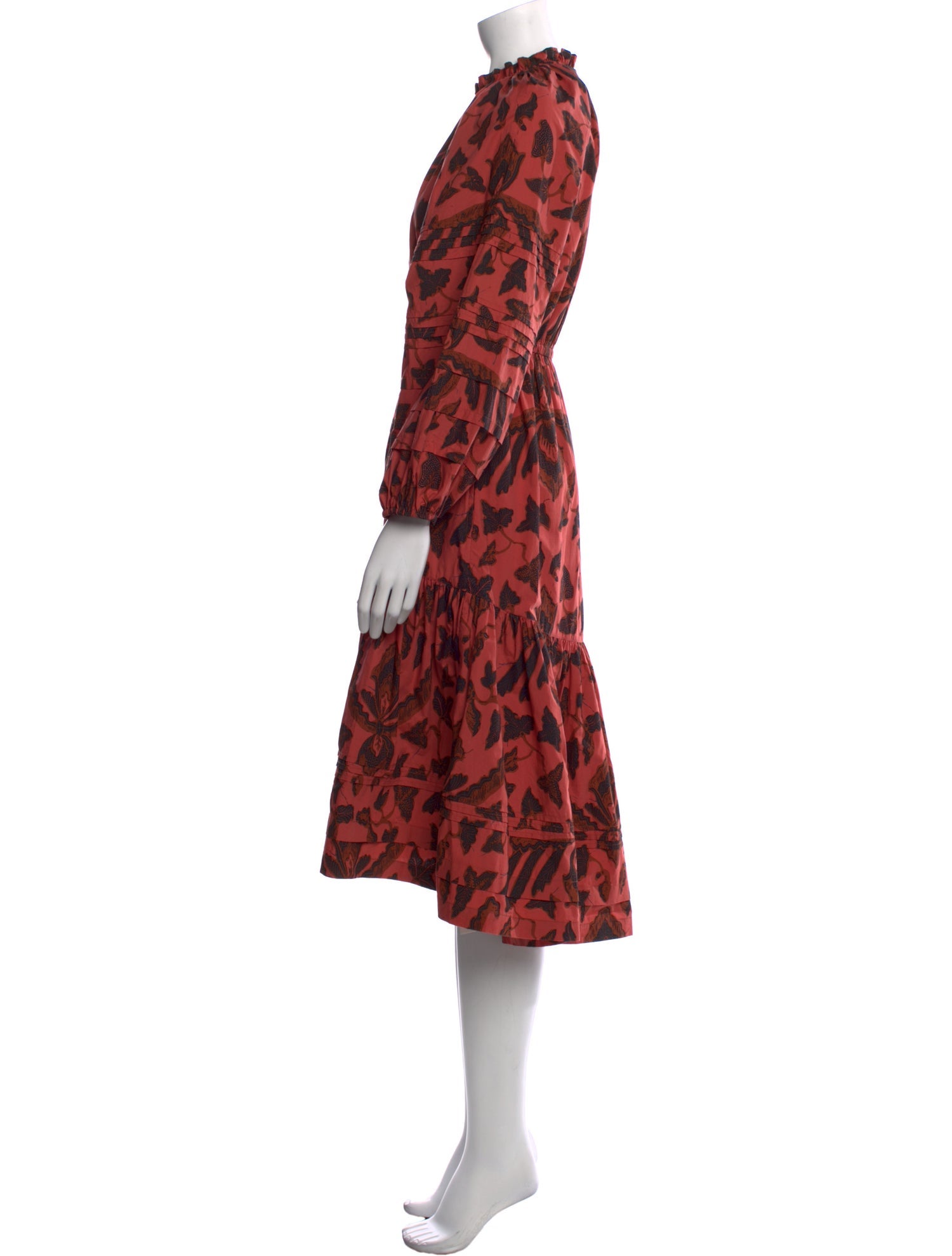Ulla Johnson Printed Midi Length Dress