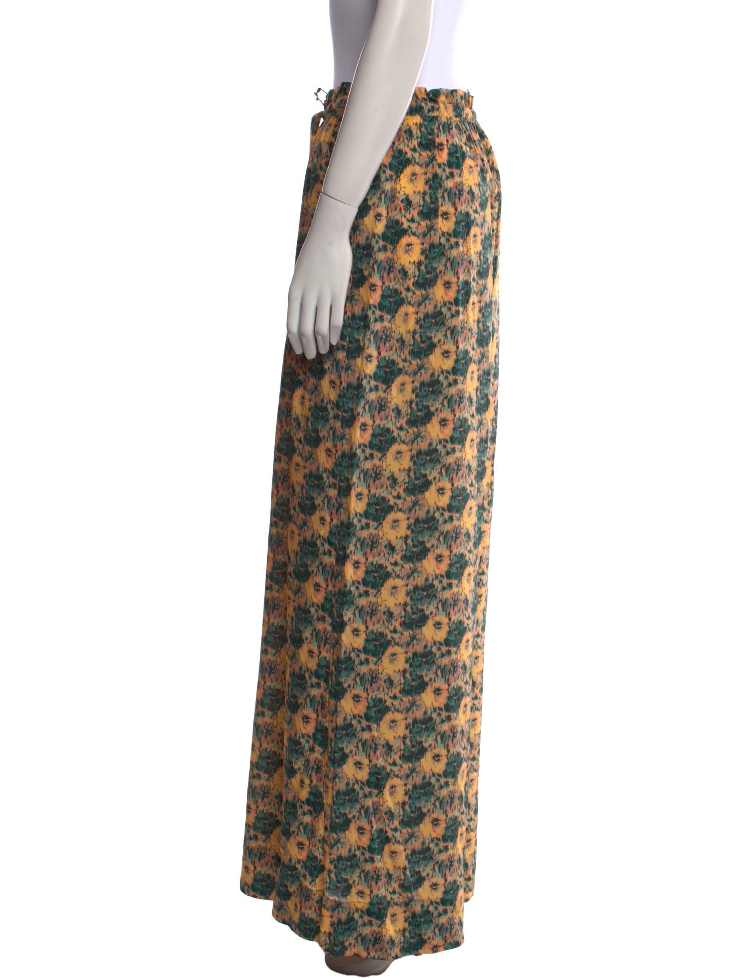 Ulla Johnson Silk Wide Leg Pants