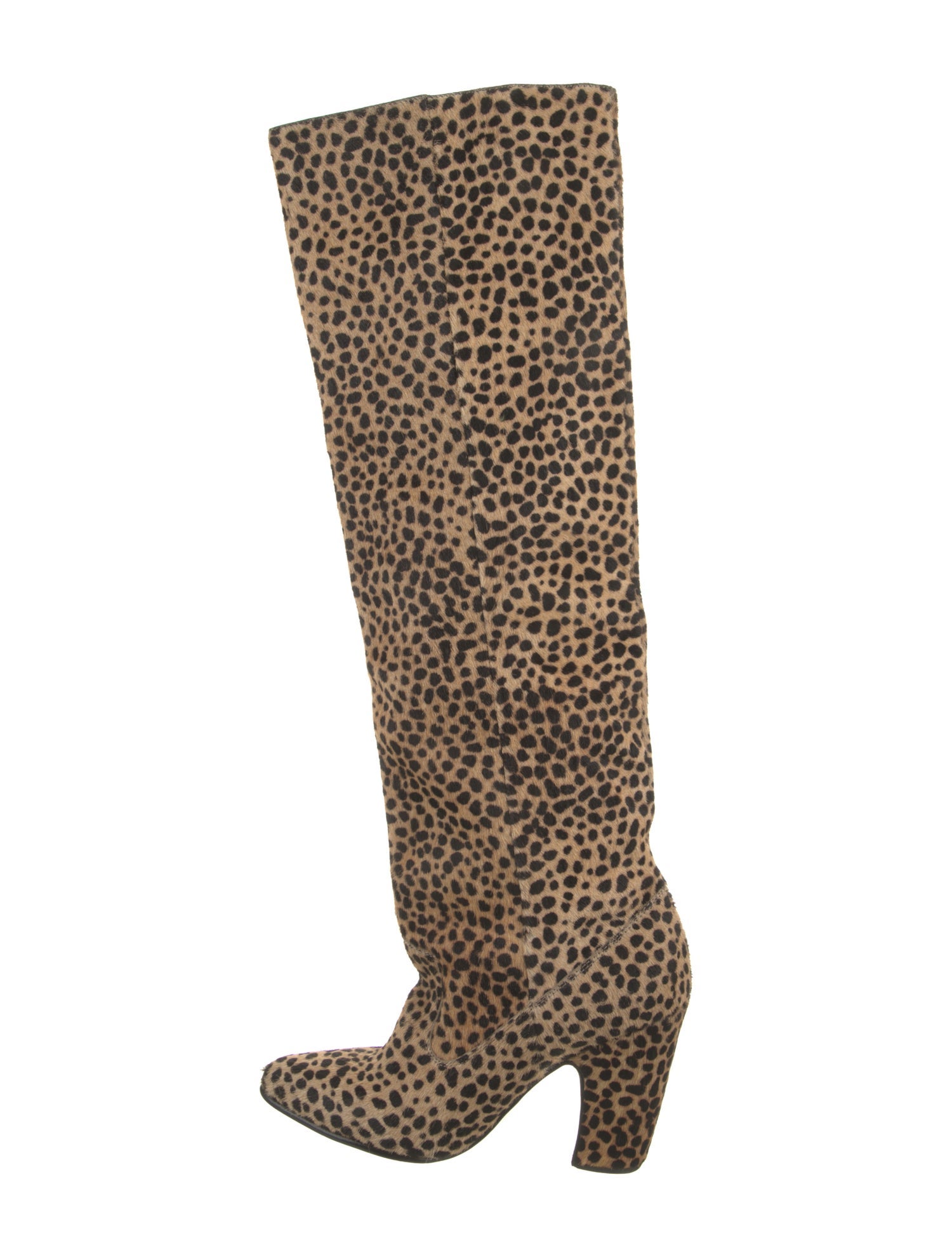 Ulla Johnson Ponyhair Animal Print Boots