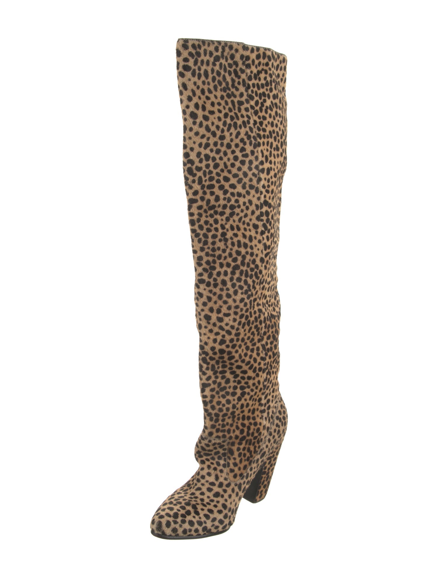 Ulla Johnson Ponyhair Animal Print Boots