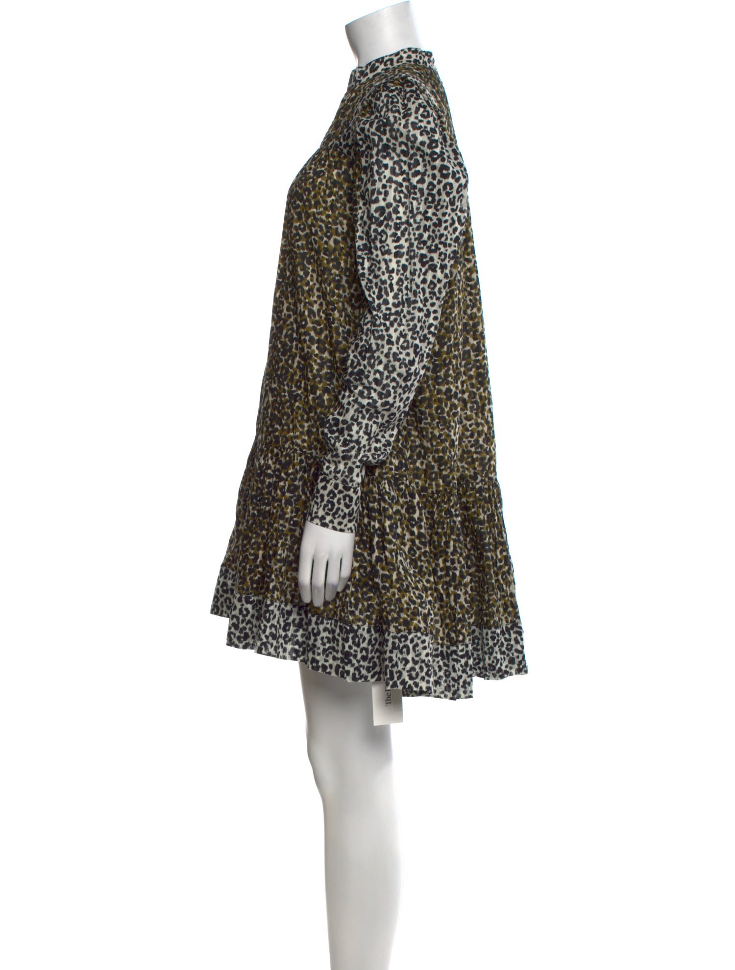 Ulla Johnson Animal Print Mini Dress