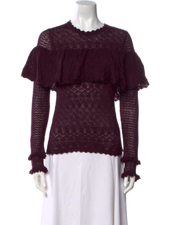 Ulla Johnson Wool Crew Neck Sweater