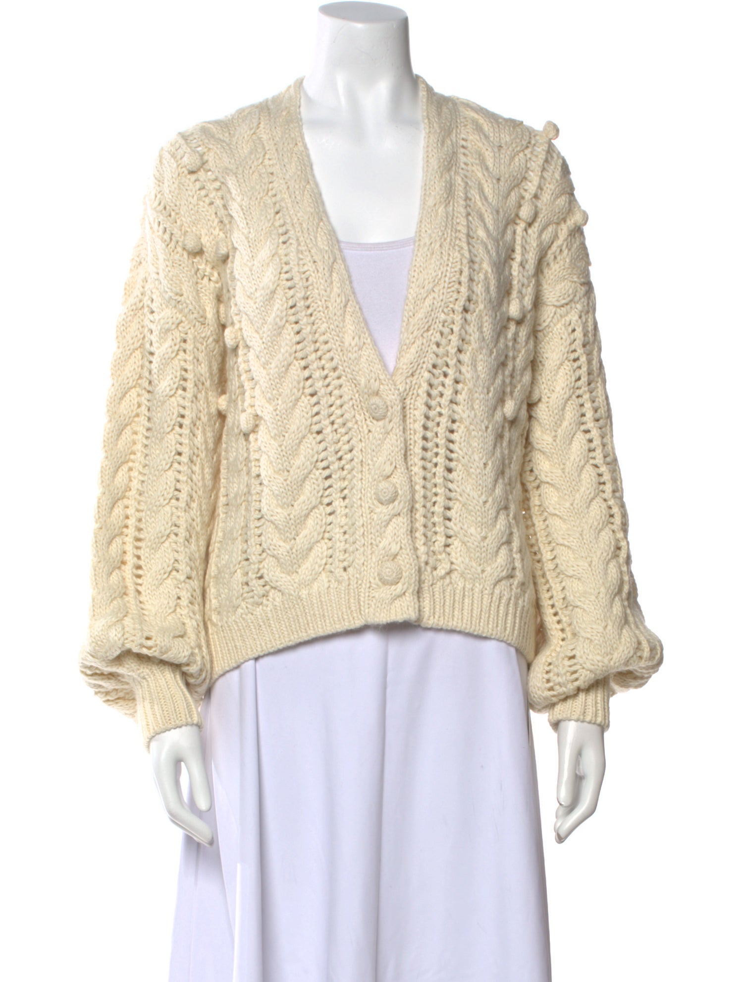 Ulla Johnson Merino Wool V-Neck Sweater w/ Tags