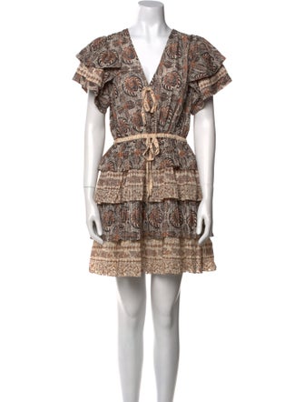 Ulla Johnson Printed Mini Dress