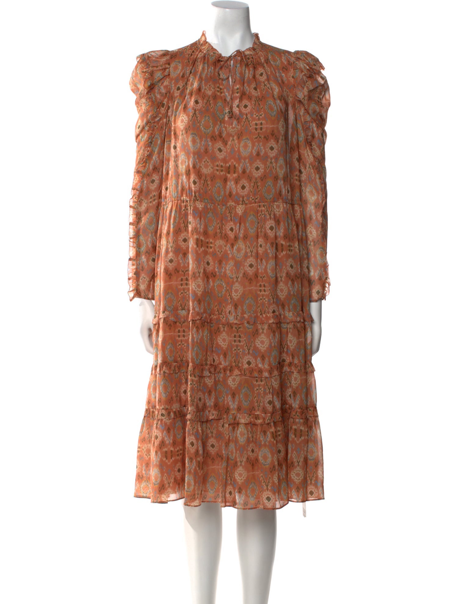 Ulla Johnson Silk Knee-Length Dress