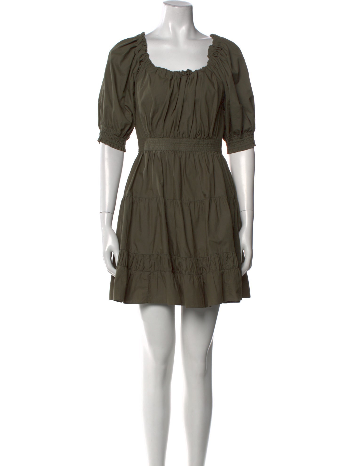 Ulla Johnson Square Neckline Mini Dress