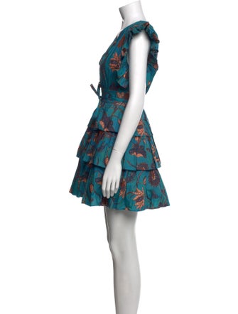 Ulla Johnson Floral Print Mini Dress