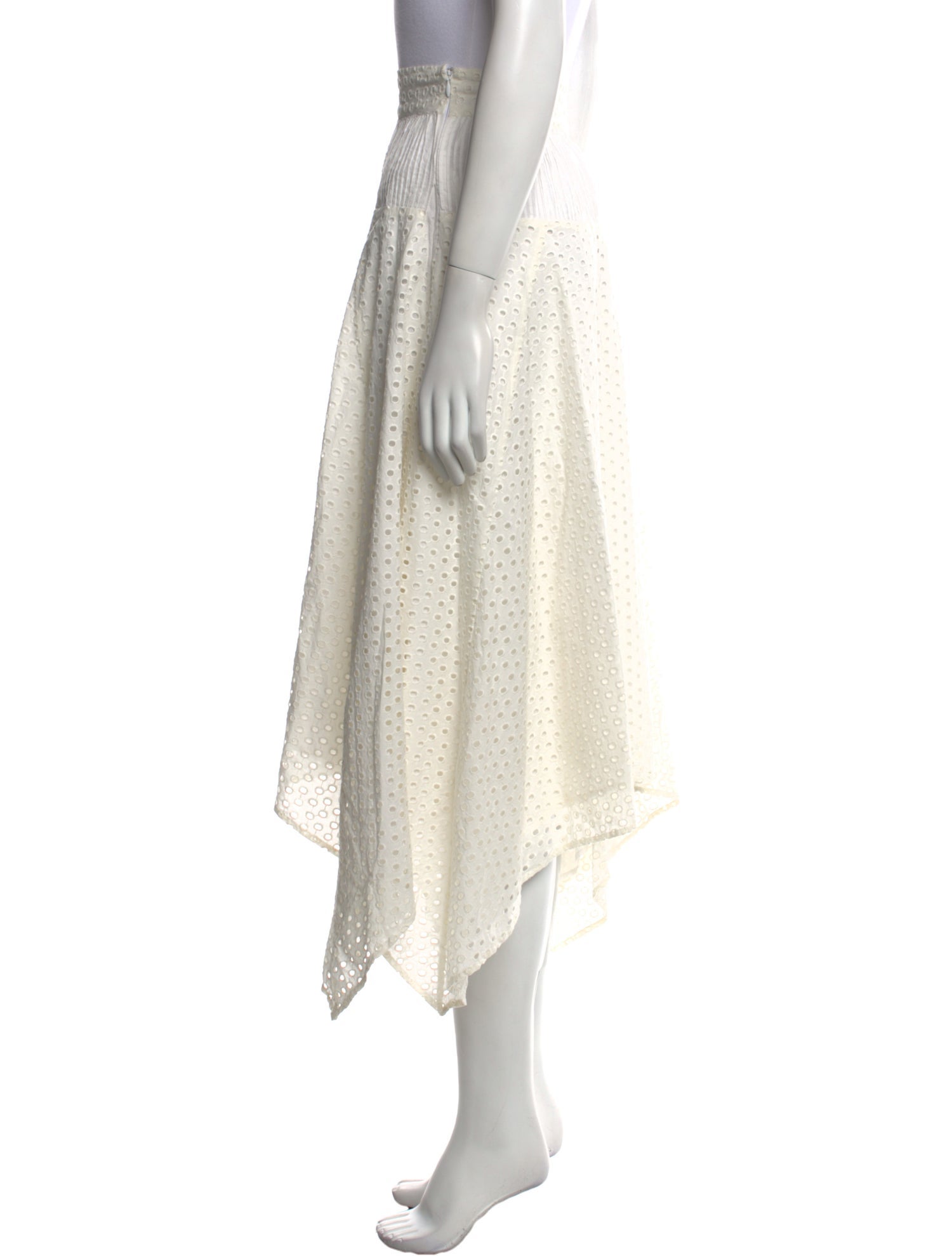 Ulla Johnson Lace Pattern Midi Length Skirt