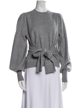 Ulla Johnson Merino Wool Crew Neck Sweater