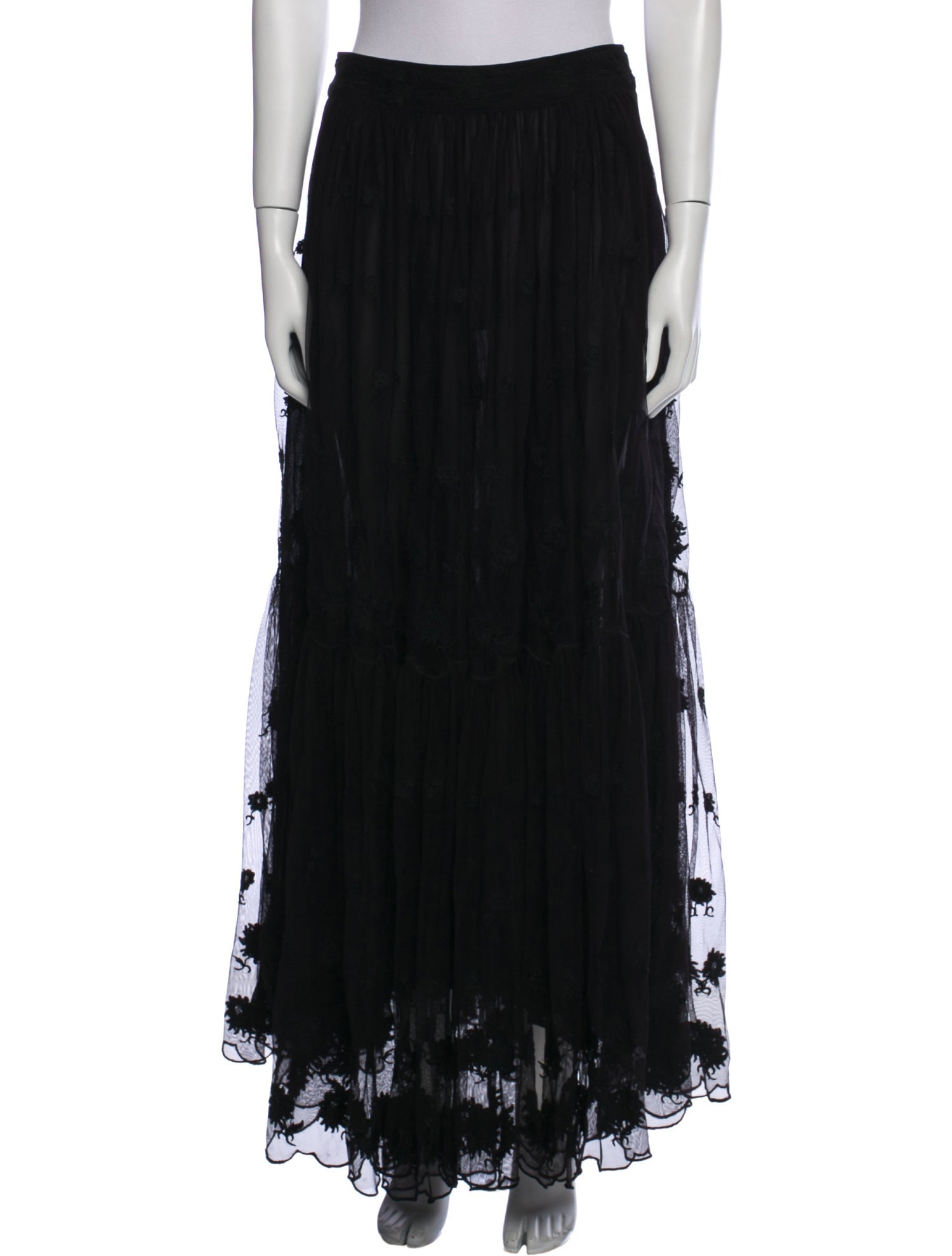 Ulla Johnson Nylon Midi Length Skirt