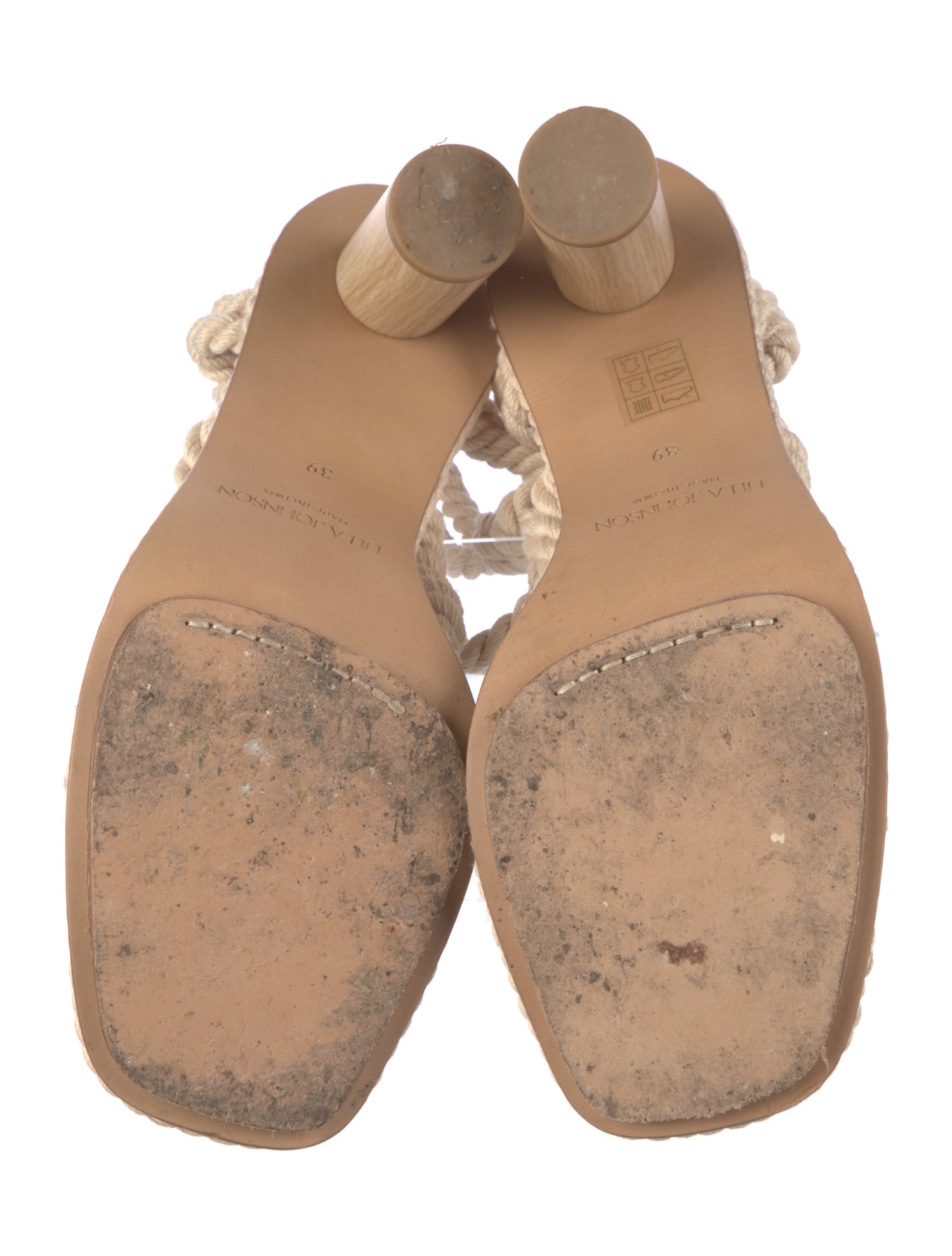 Ulla Johnson Braided Accents T-Strap Sandals