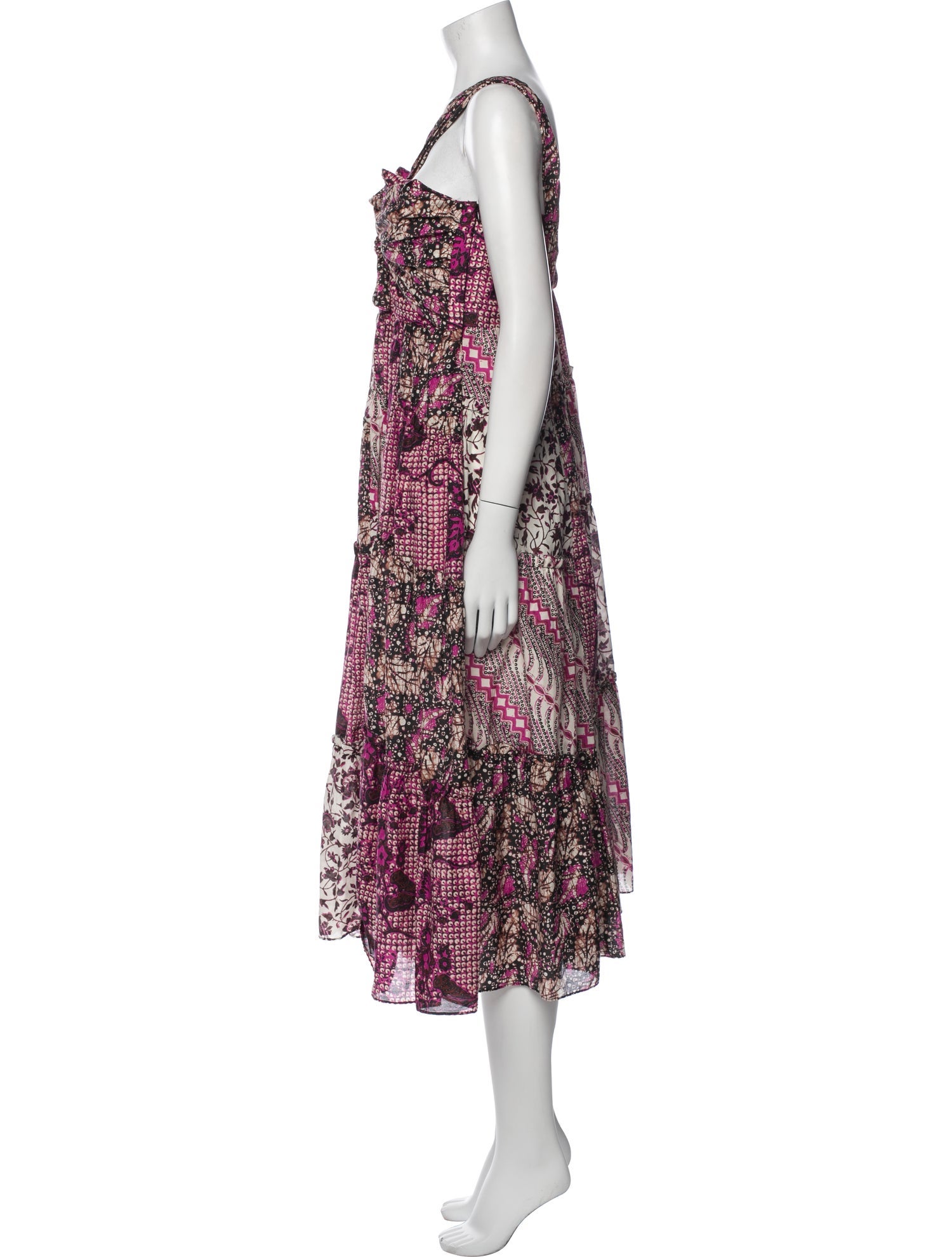 Ulla Johnson Printed Long Dress