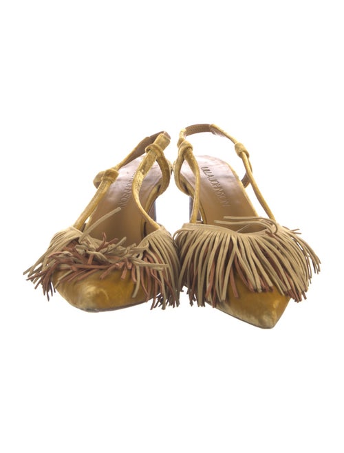 Ulla Johnson Velvet Slingback Pumps