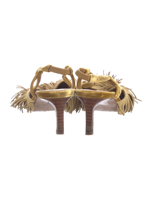 Ulla Johnson Velvet Slingback Pumps