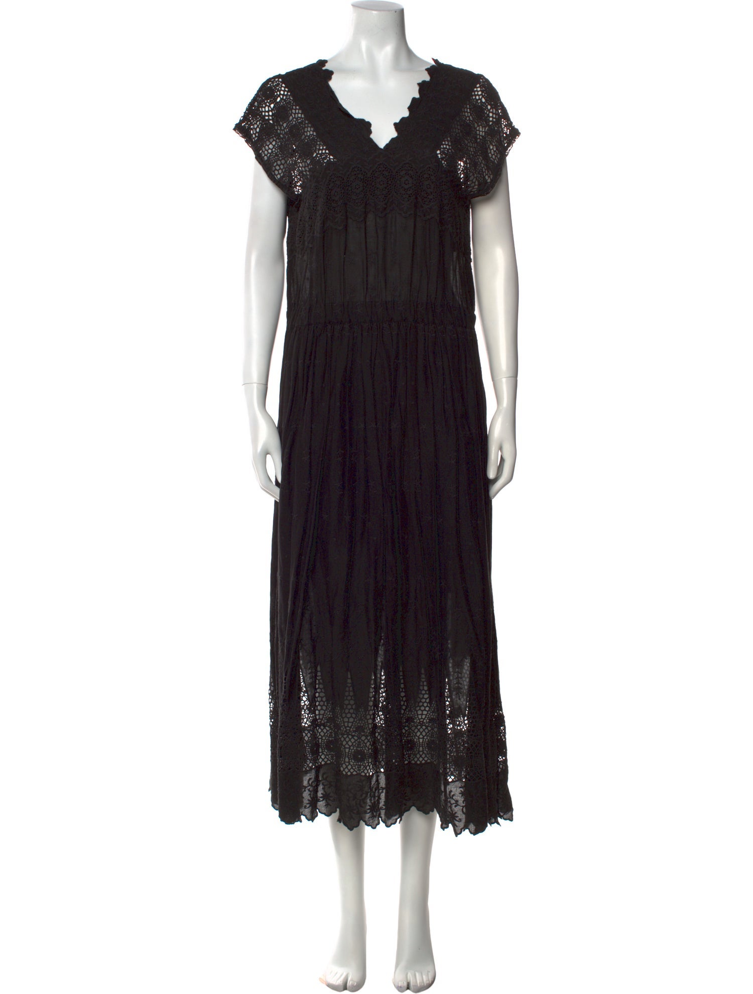 Ulla Johnson V-Neck Long Dress