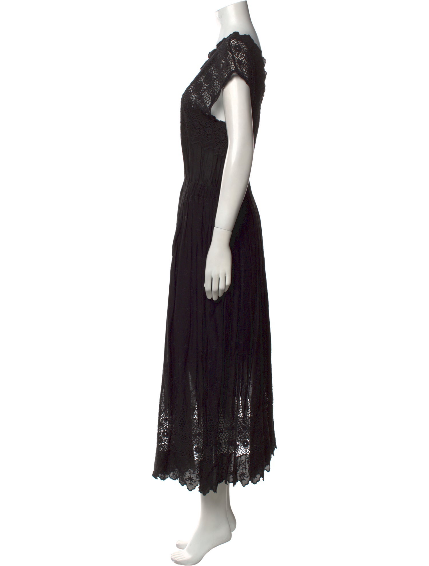Ulla Johnson V-Neck Long Dress