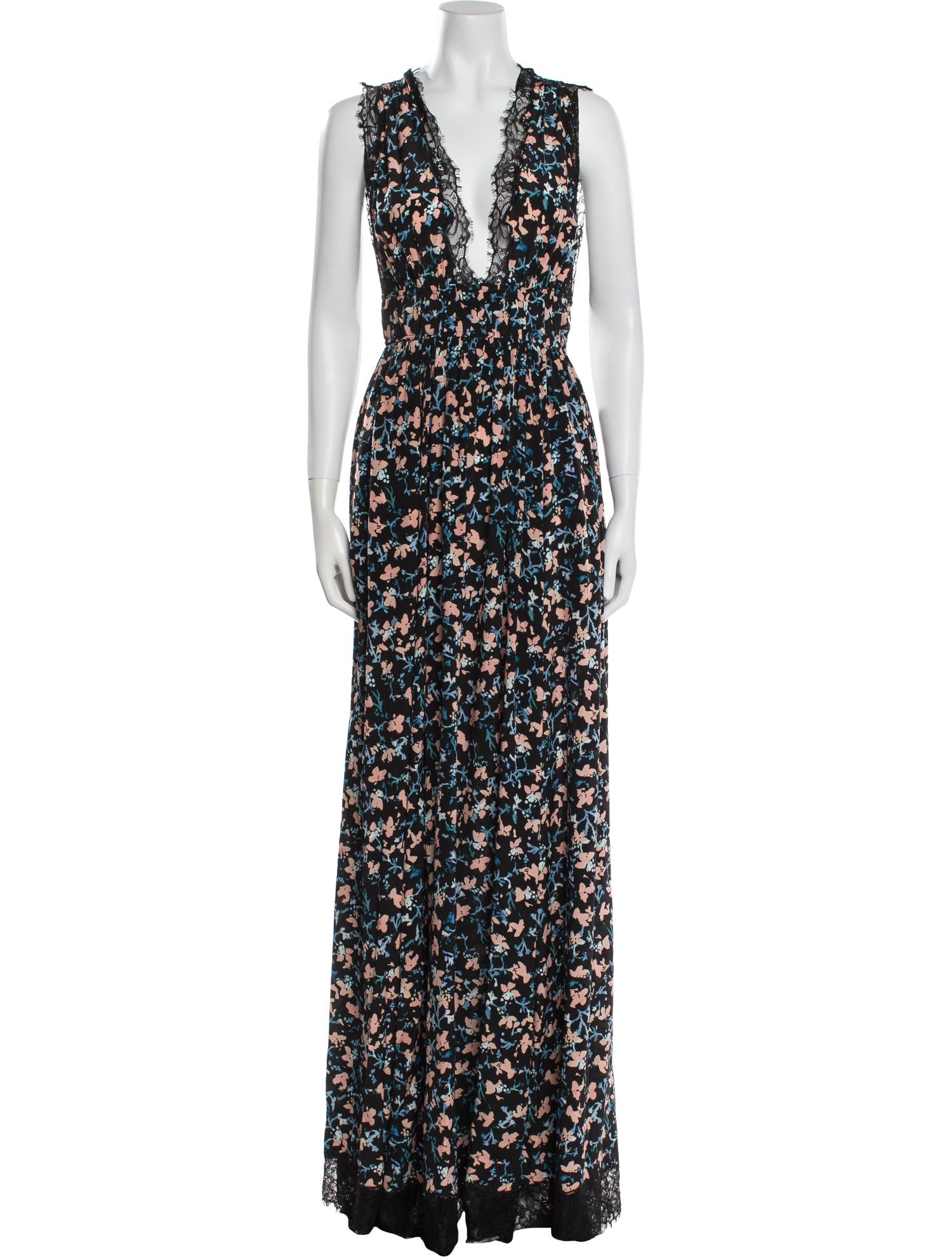 Ulla Johnson Floral Print Long Dress