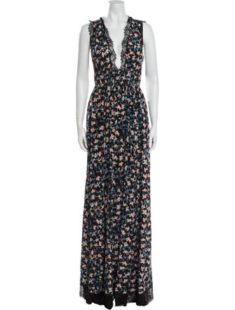 Ulla Johnson Floral Print Long Dress