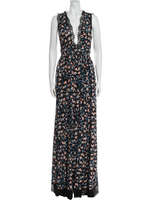 Ulla Johnson Floral Print Long Dress