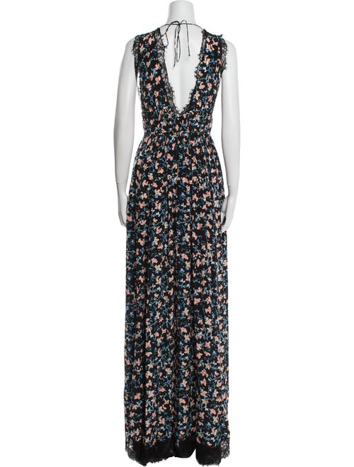 Ulla Johnson Floral Print Long Dress