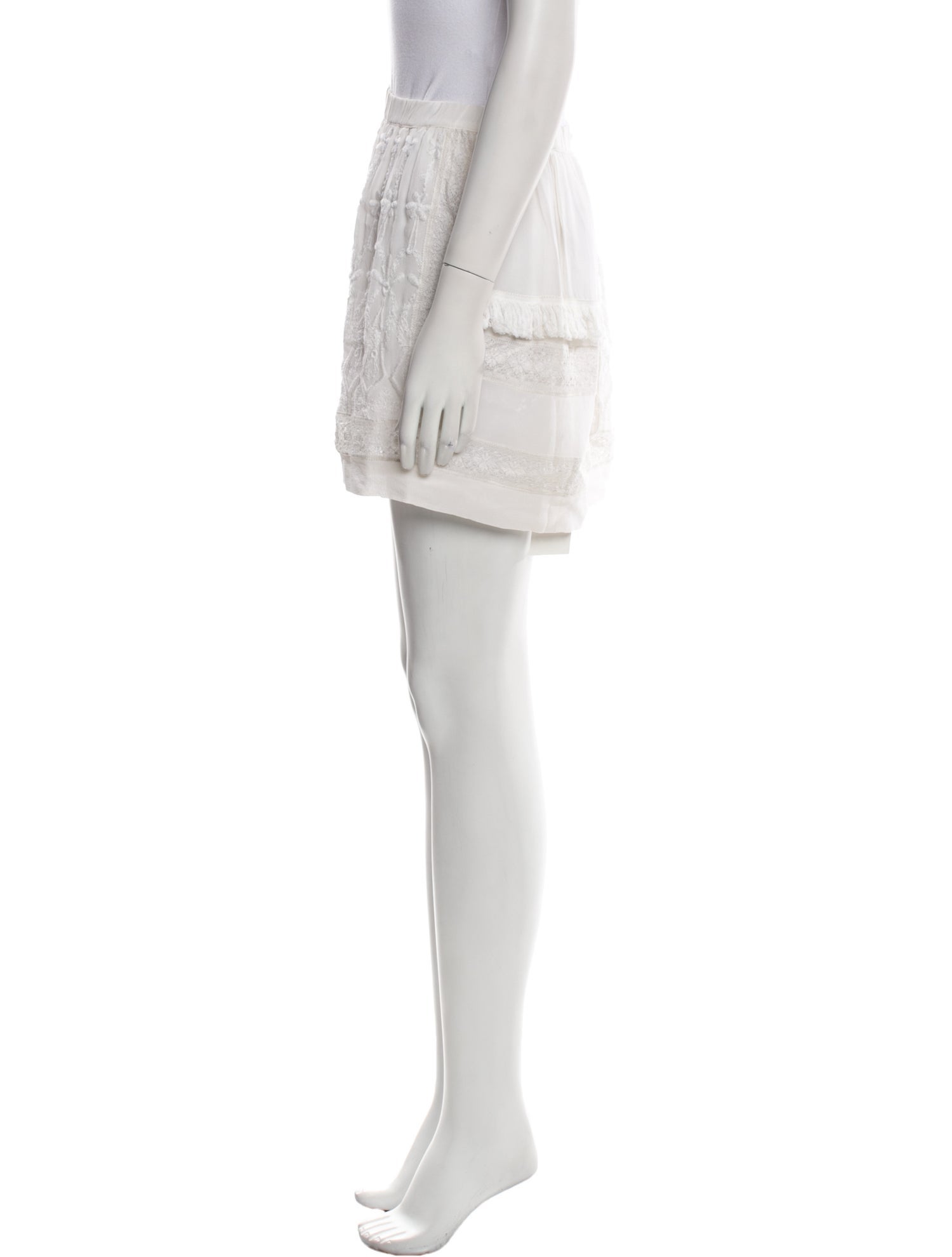 Ulla Johnson Silk Mini Skirt