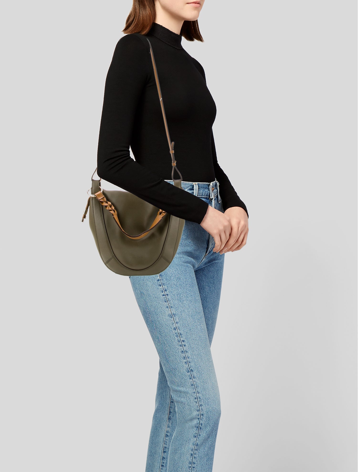 Ulla Johnson Leather Top Handle Bag