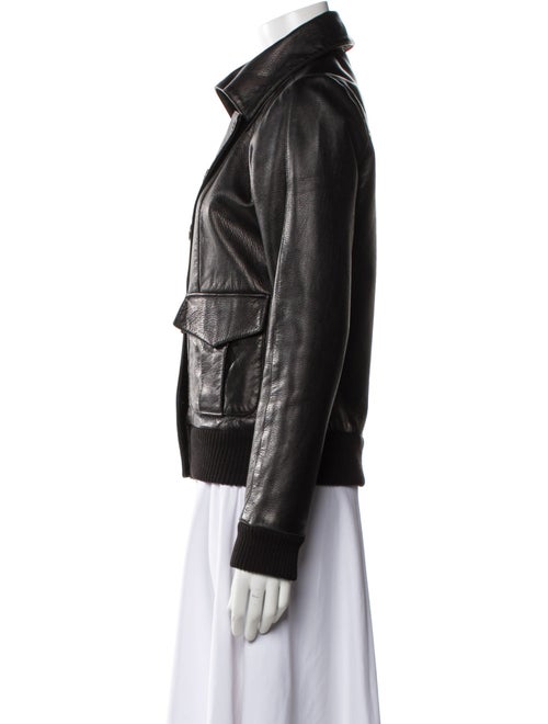 Ulla Johnson Leather Bomber Jacket