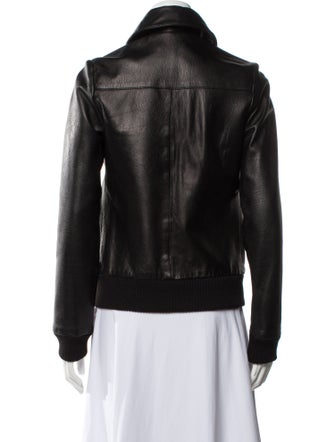 Ulla Johnson Leather Bomber Jacket