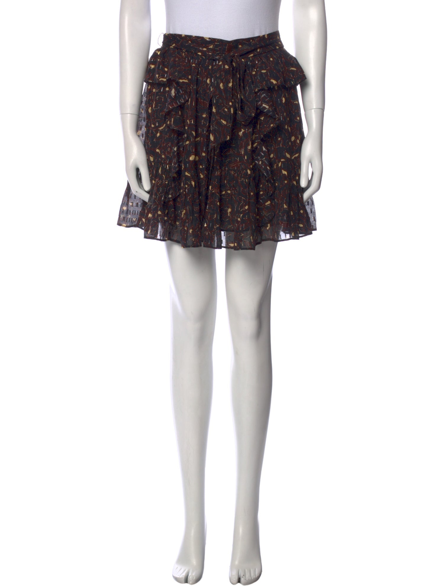 Ulla Johnson Silk Mini Skirt