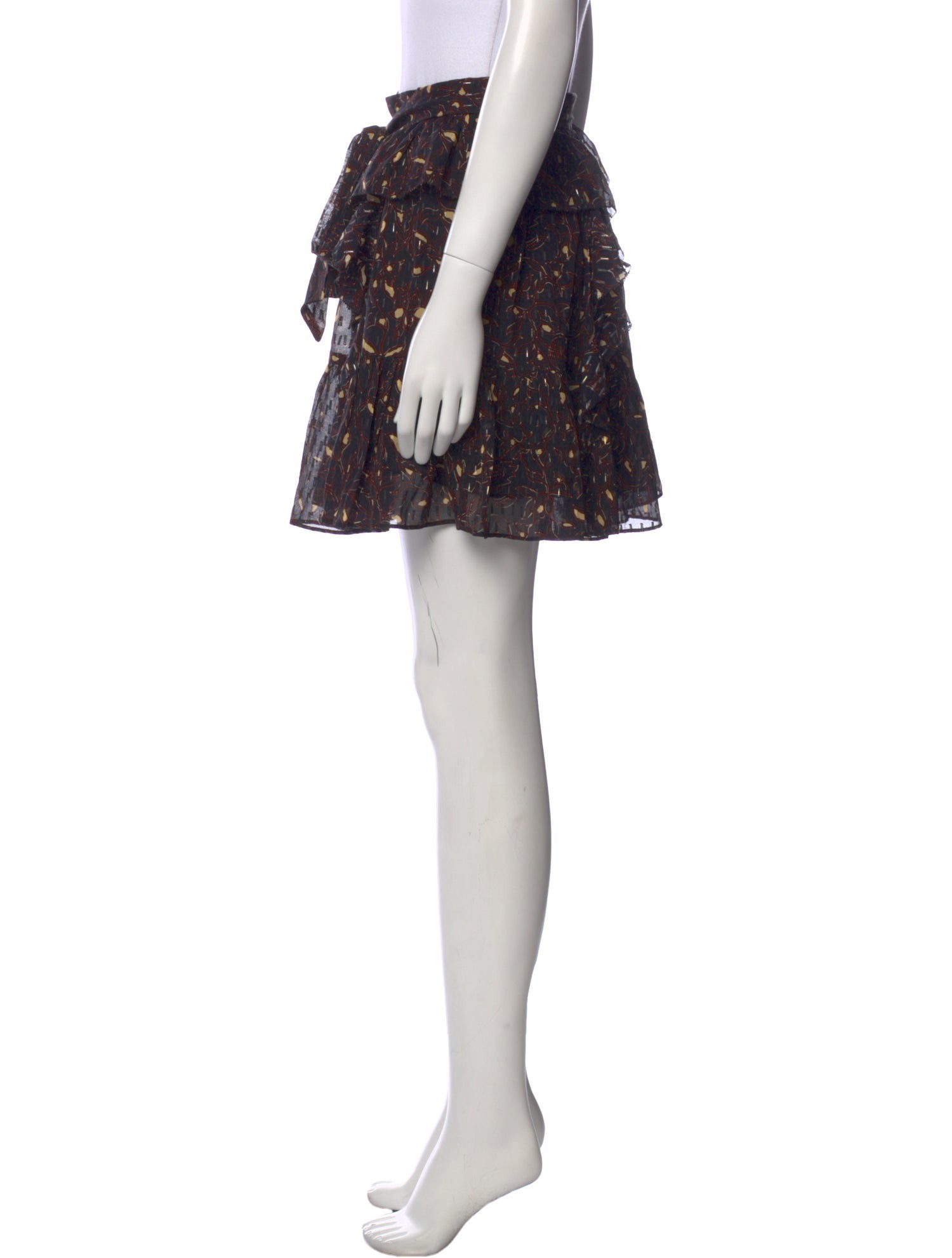 Ulla Johnson Silk Mini Skirt