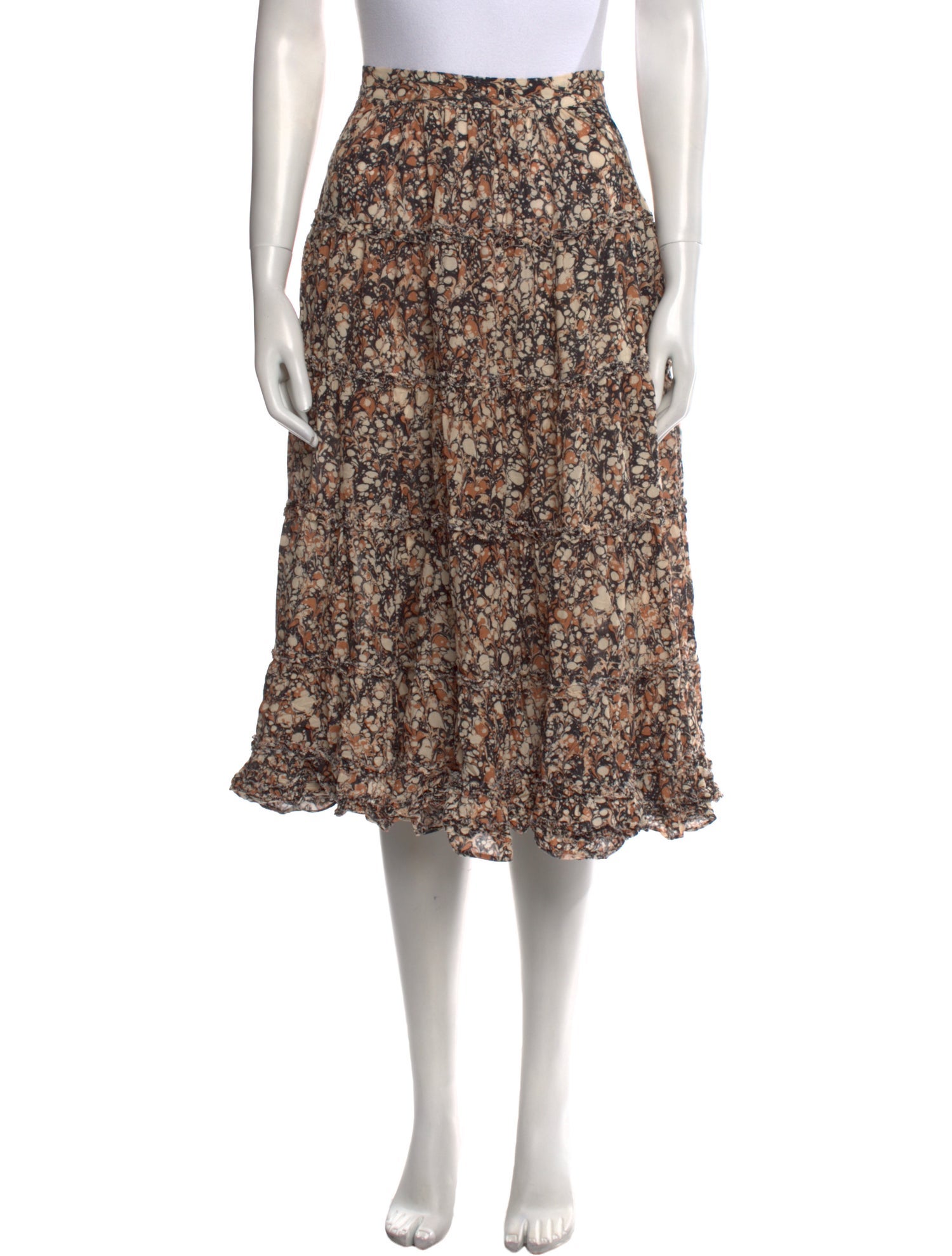 Ulla Johnson Printed Knee-Length Skirt