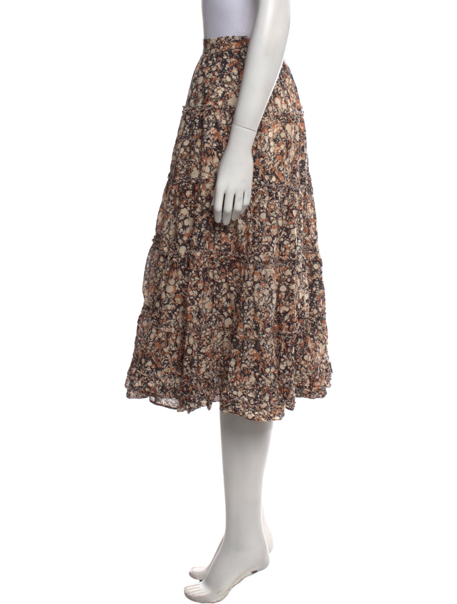 Ulla Johnson Printed Knee-Length Skirt