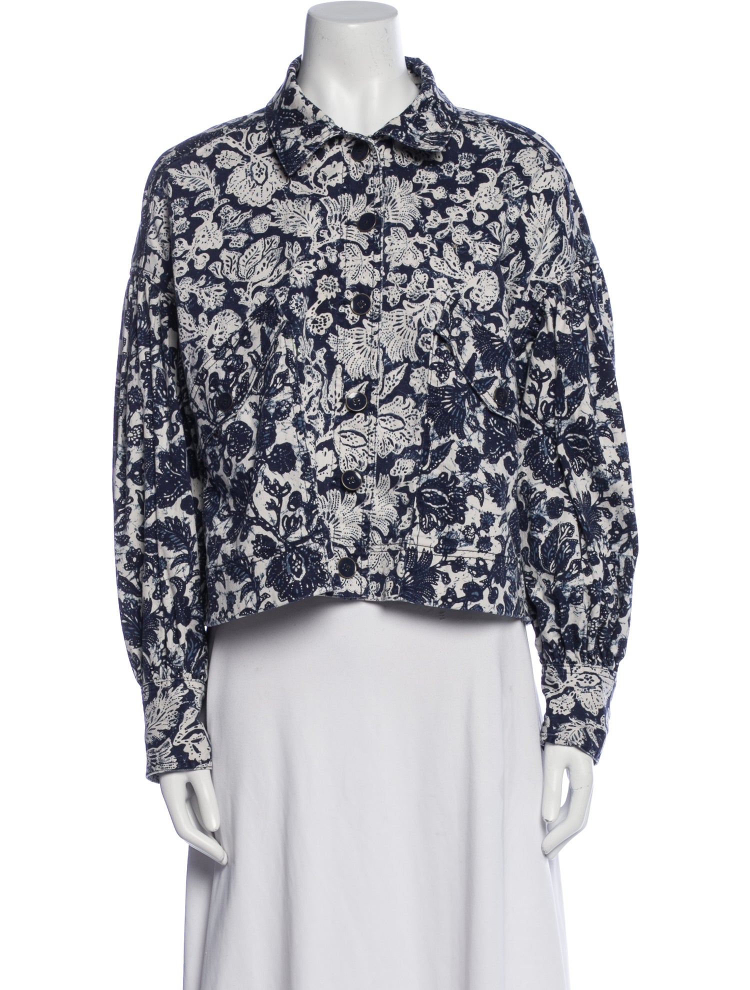 Ulla Johnson Floral Print Evening Jacket