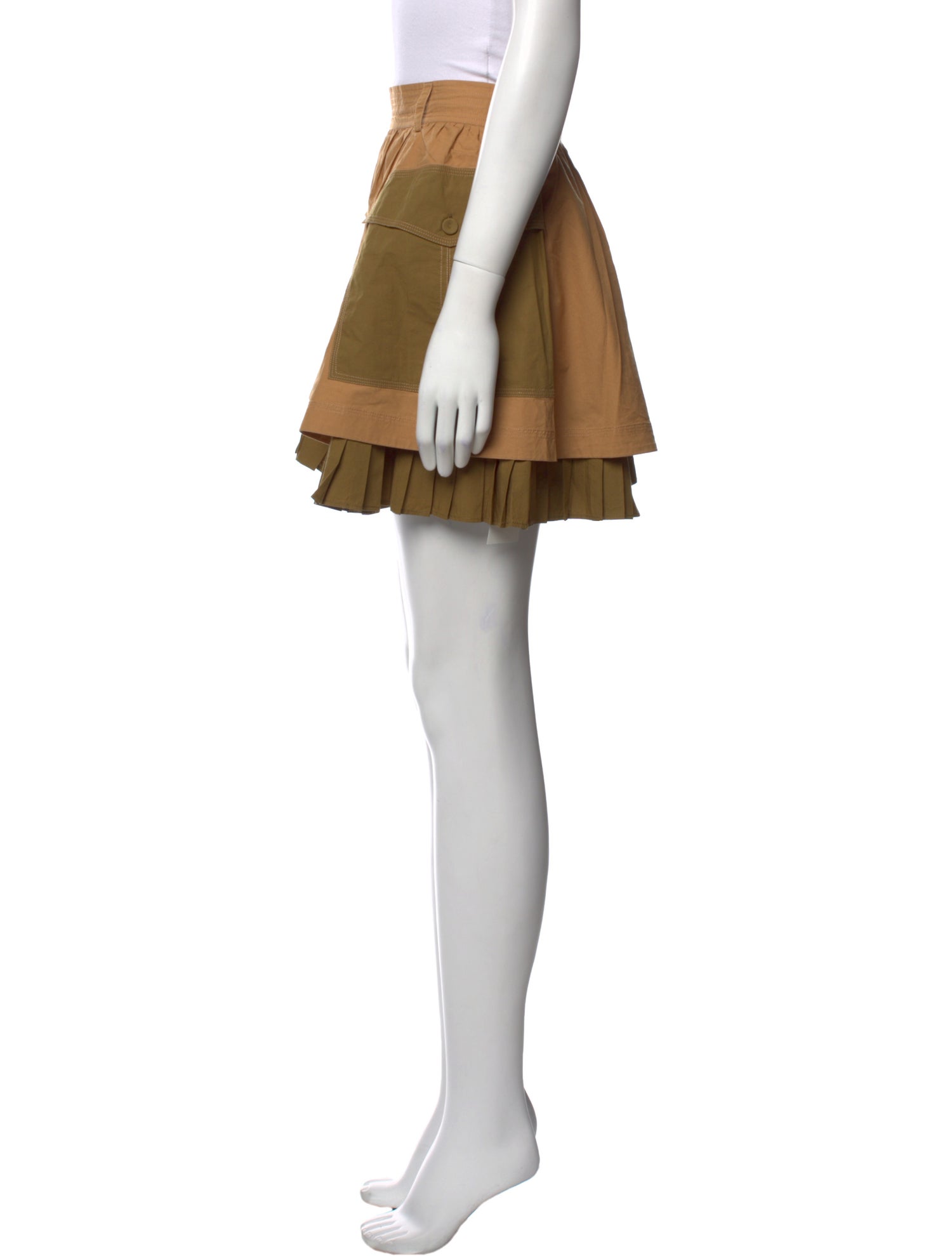 Ulla Johnson Ruffle Embellishment Mini Skirt