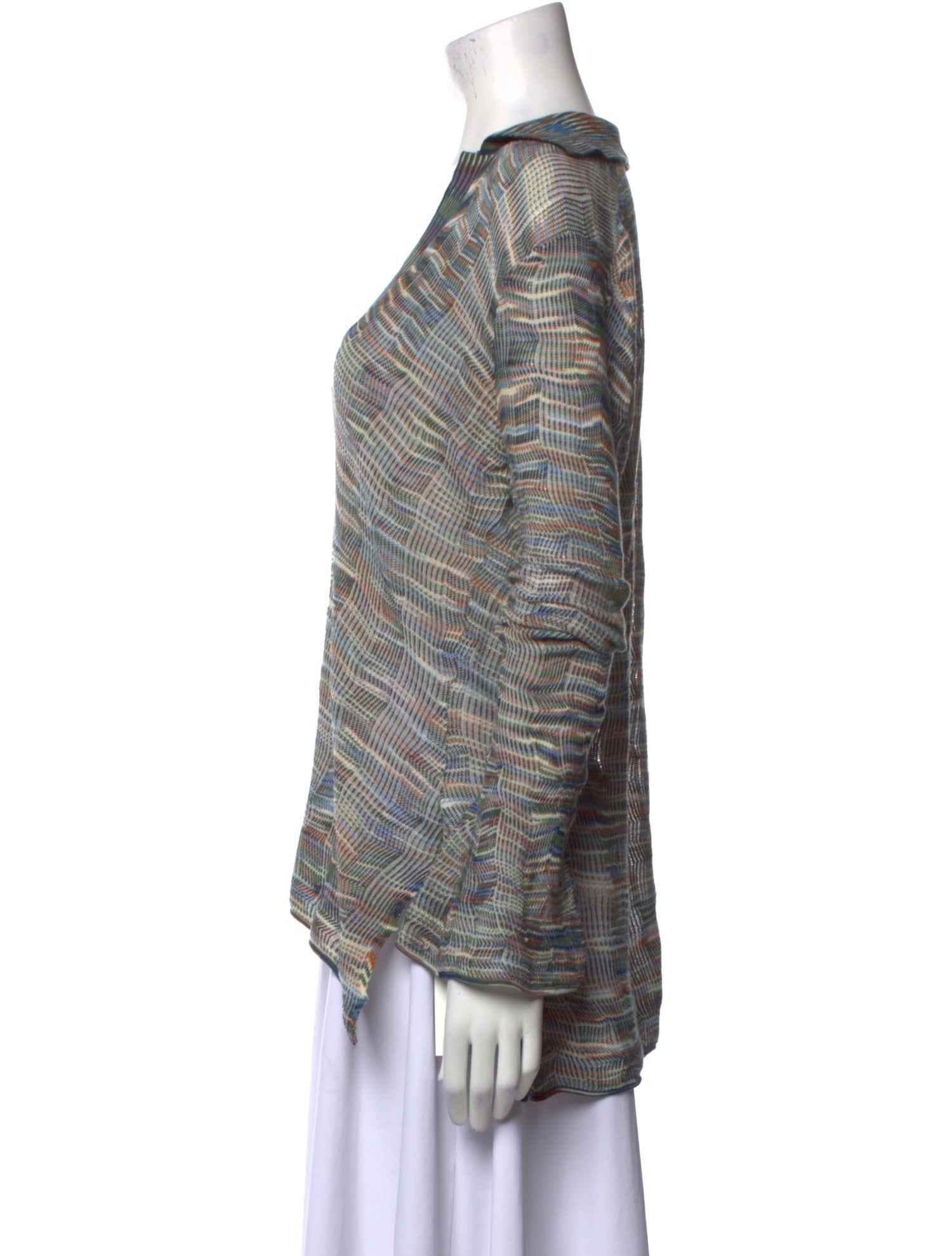 Ulla Johnson Printed V-Neck Blouse w/ Tags