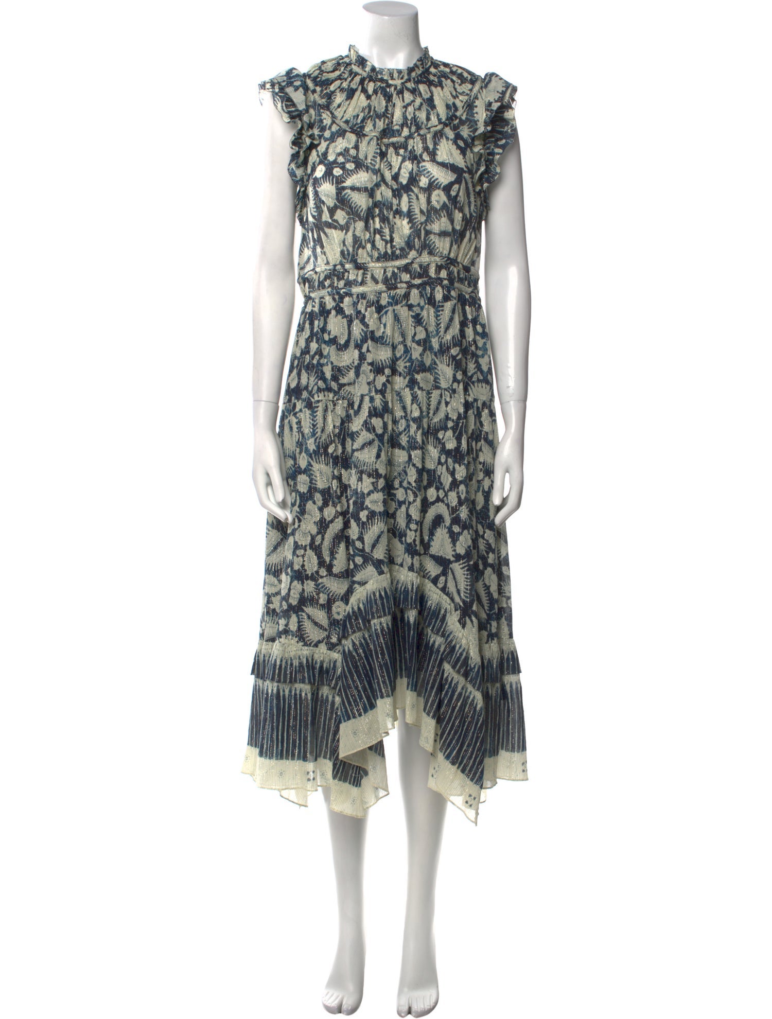 Ulla Johnson Printed Knee-Length Dress