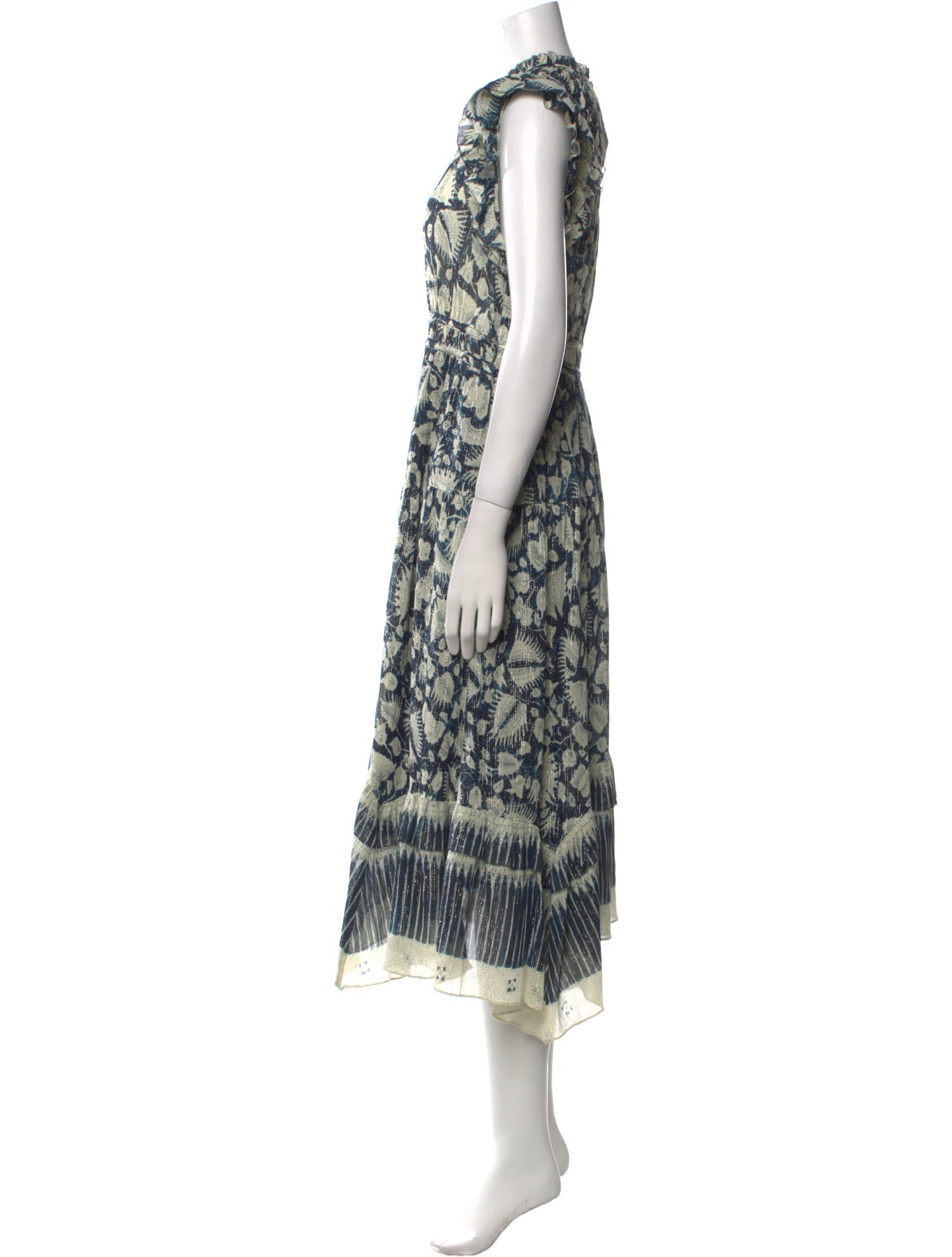 Ulla Johnson Printed Knee-Length Dress