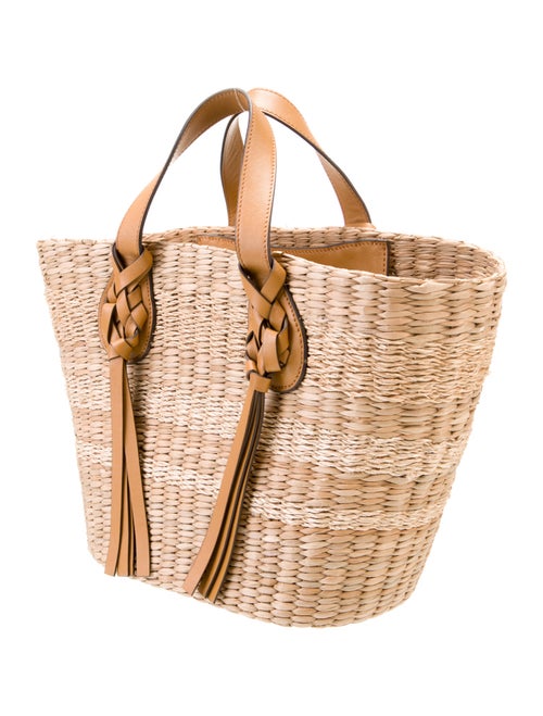Ulla Johnson Raffia Top Handle Bag