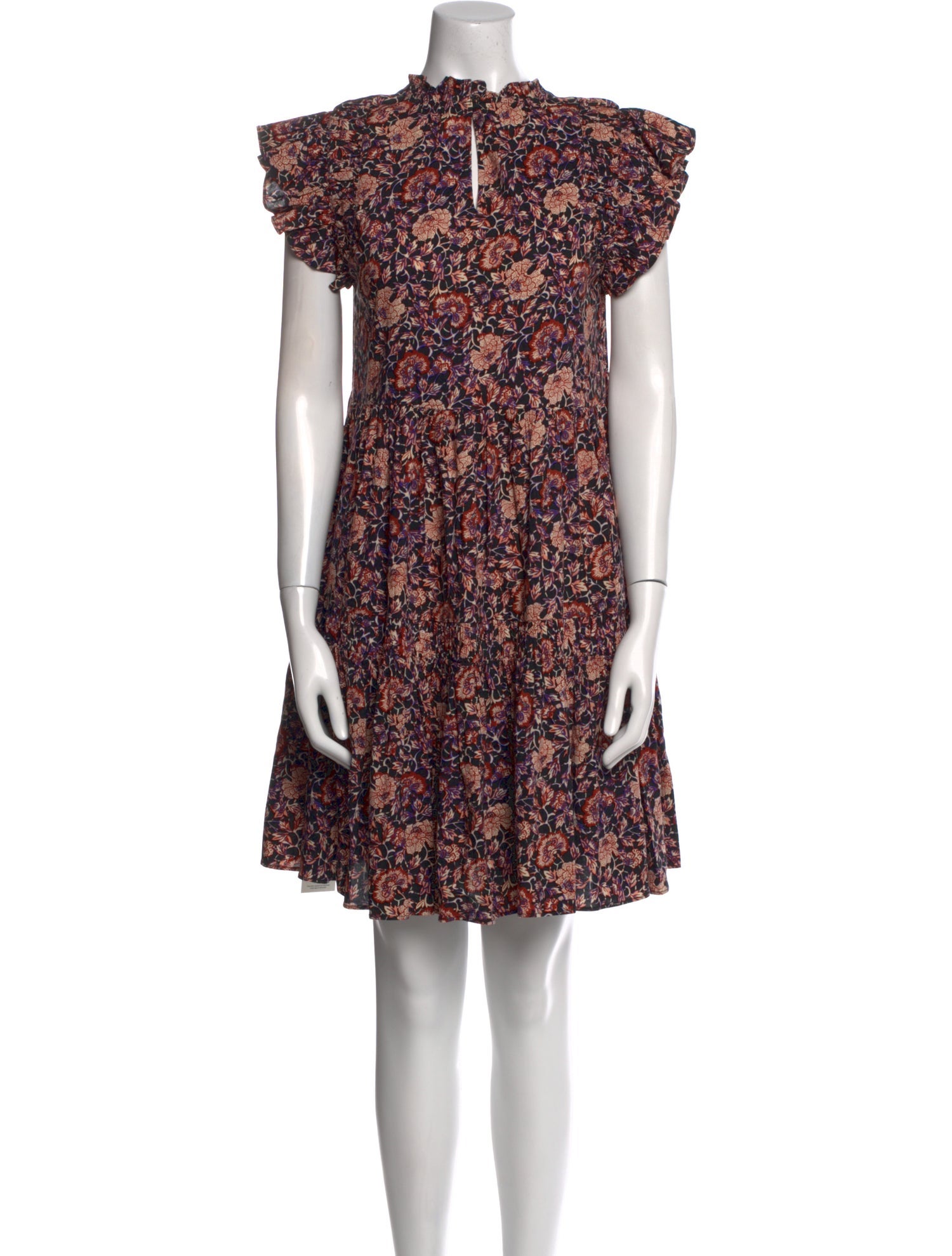 Ulla Johnson Floral Print Mini Dress