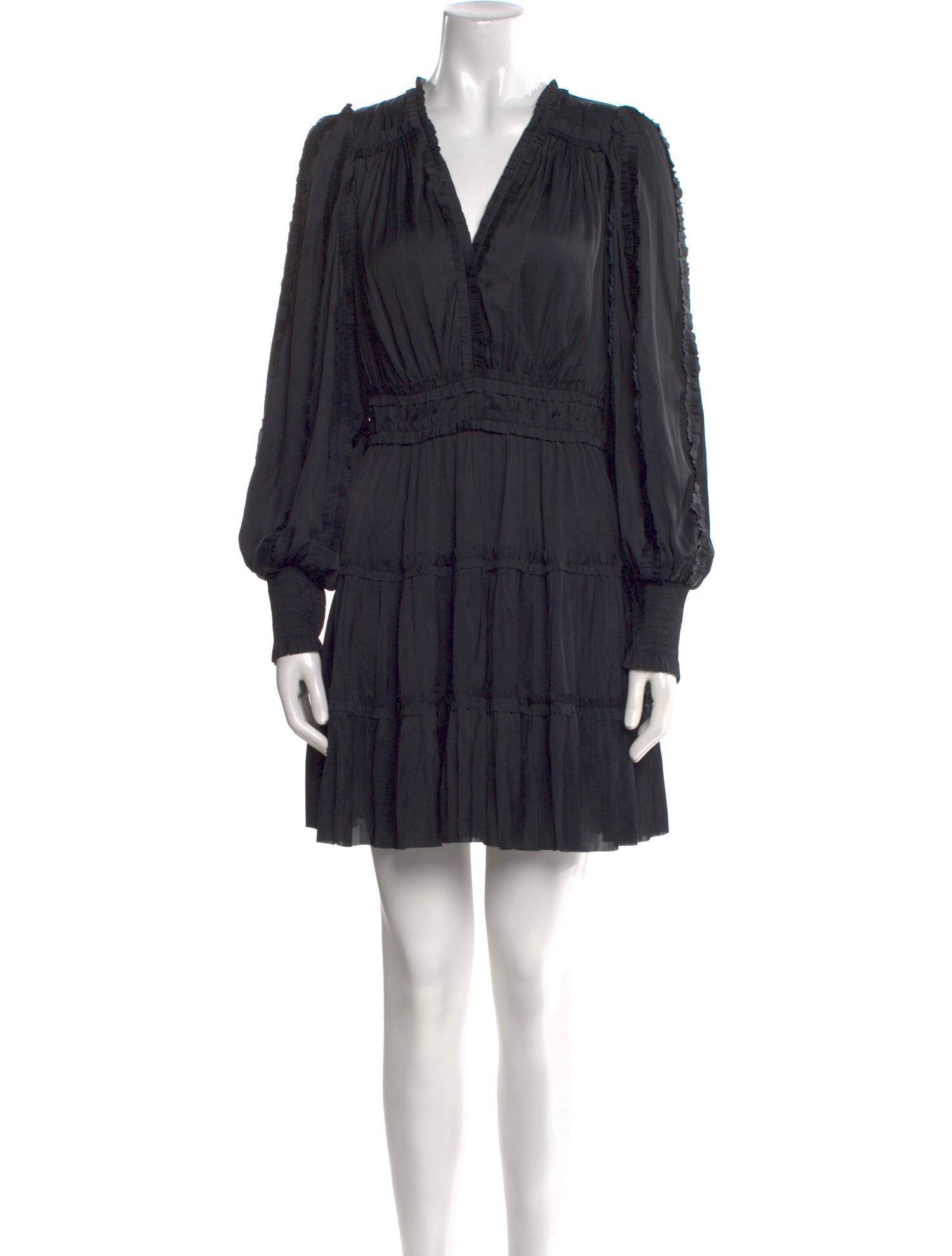 Ulla Johnson V-Neck Mini Dress