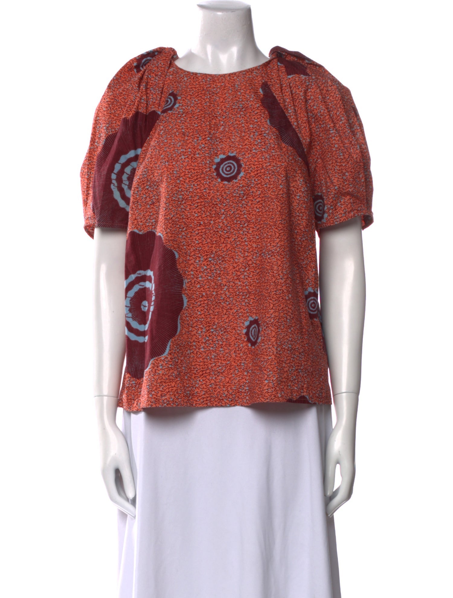 Ulla Johnson Printed Crew Neck Sweatshirt