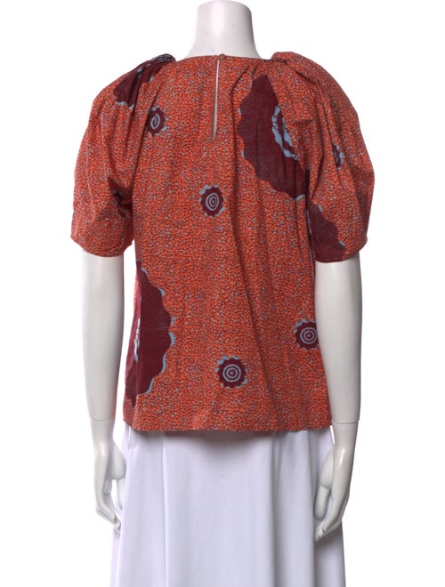 Ulla Johnson Printed Crew Neck Sweatshirt