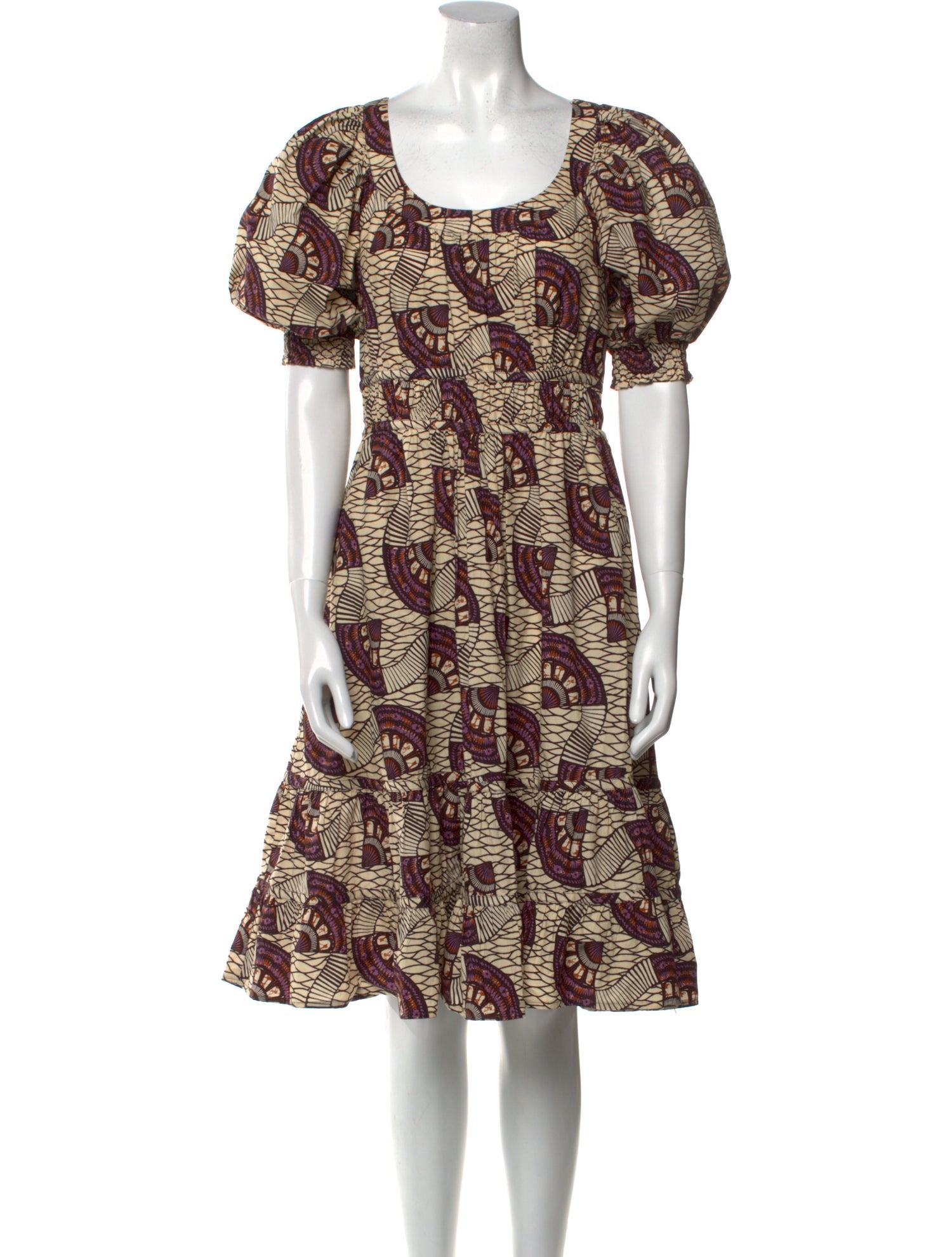 Ulla Johnson Printed Knee-Length Dress