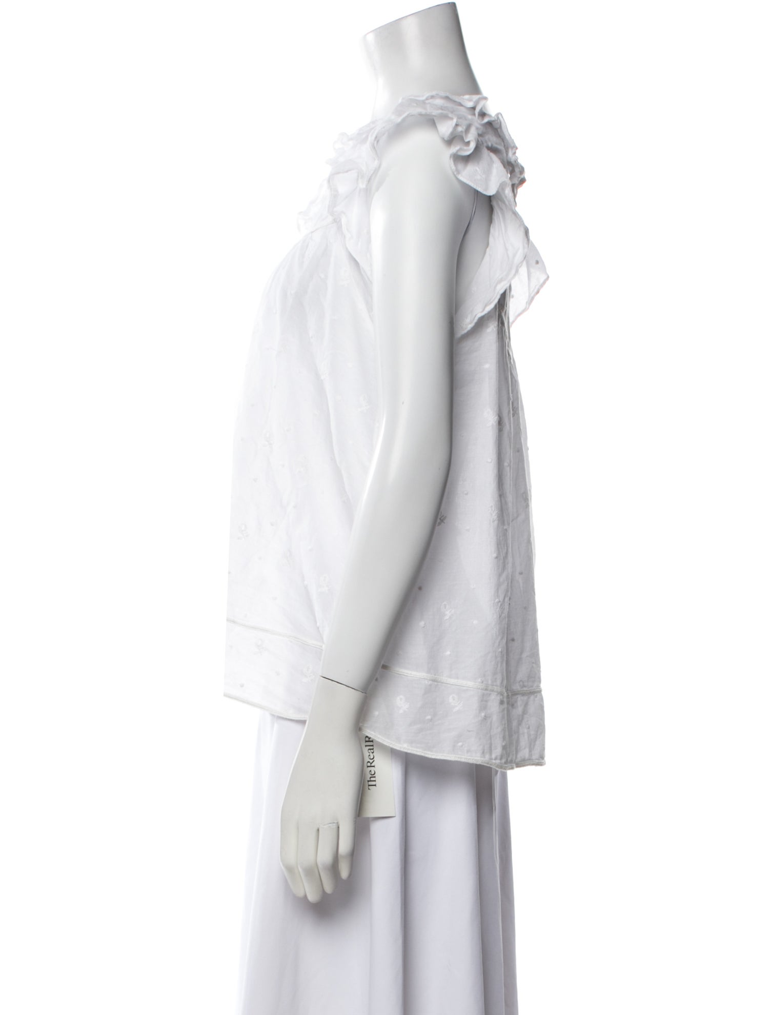 Ulla Johnson V-Neck Sleeveless Blouse