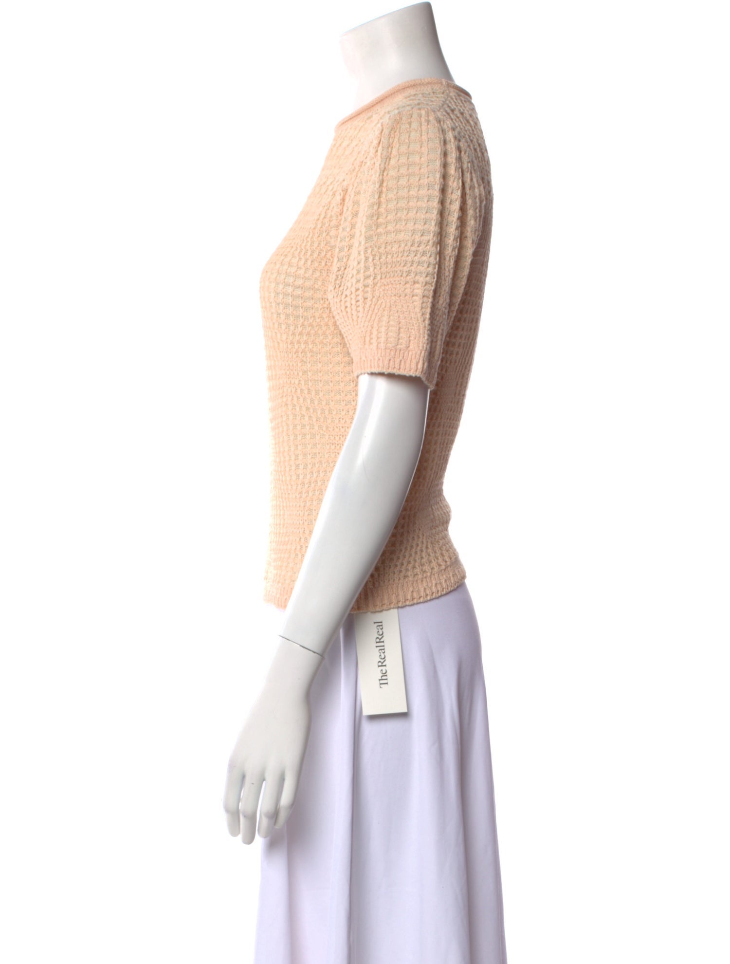 Ulla Johnson Crew Neck Short Sleeve Top