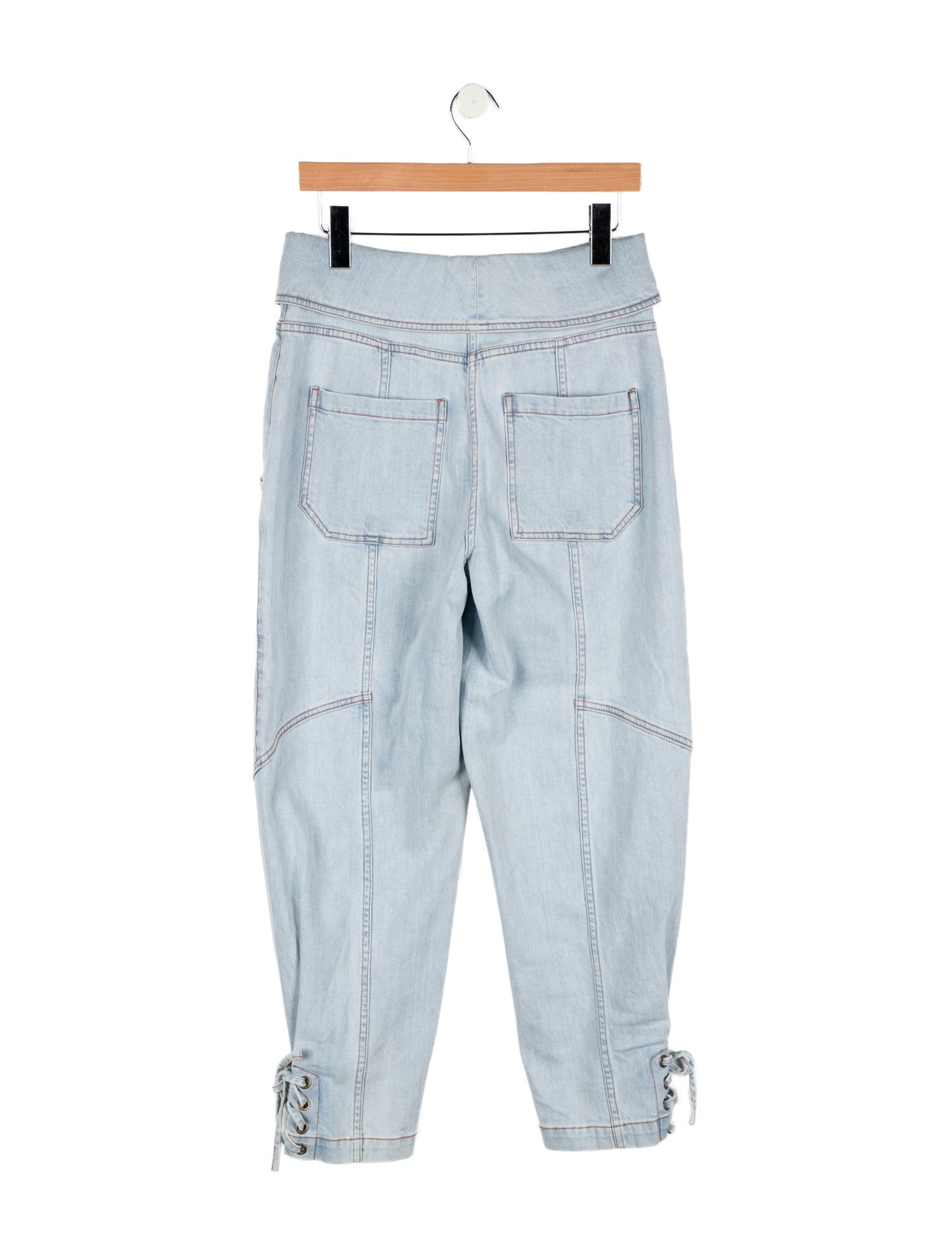 Ulla Johnson High-Rise Straight Leg Jeans